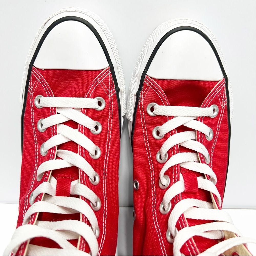 Converse Chuck Taylor All Star Hi Red High Top Shoes
size Men’s 6.5 Women 8.5 - Picture 7 of 13